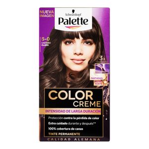 Tinte P/Cabello  CastaÑO Claro 5-0  Palette  1.0 - Pza