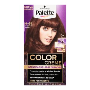 Tinte P/Cabello  Chocolate Claro 6-68  Palette  1.0 - Pza