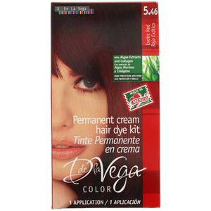 Tinte P/Cabello  Rojo Exotico 5.46  D De La Vega  1.0 - Pza