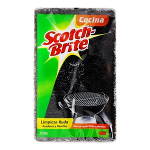 Fibra  P/Parrilla 92X146  Scotch Brite  1.0 - Pza