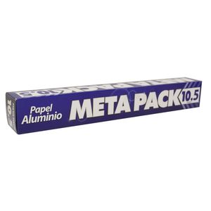 Papel Aluminio  10.5 Mts  Metapack  1.0 - Pza