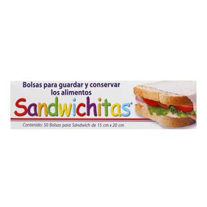 Bolsa    Para  Sandwich  Sandwichitas  50.0 - Pza