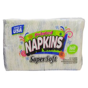 Servilletas  Printed  Napkins  160.0 - Pza