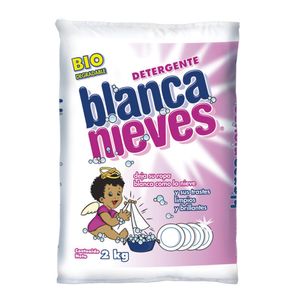 Detergente  Ropa Y Trastes  Blanca Nieves  2.0 - Kg