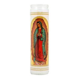 Veladora  V. Grande Virgen D/Gpe  Luz Eterna  1.0 - Pza