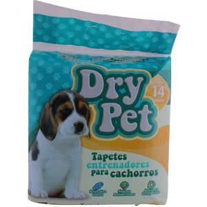 Tapete Entrenador  (Pads)  14 Pz  Dry Pet   14.0 - Pza