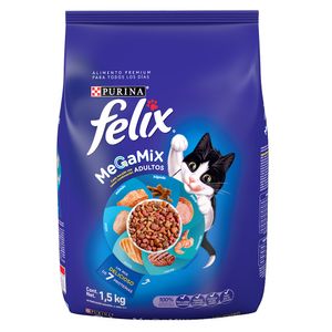 Comida Gato  Mega Mix  Gato Felix  1.5 - Kg