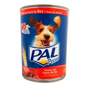 Comida Perro  C/Trozos De Carne De Res  Pal  3.75 - Gr