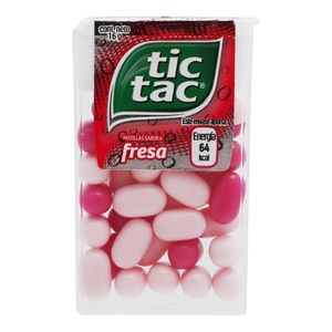 Pastillas   Sabor Fresa  Tic Tac   16.0 - Gr