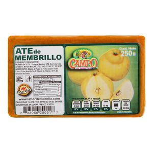 Ate  Membrillo  Campo Morelia  250.0 - Gr