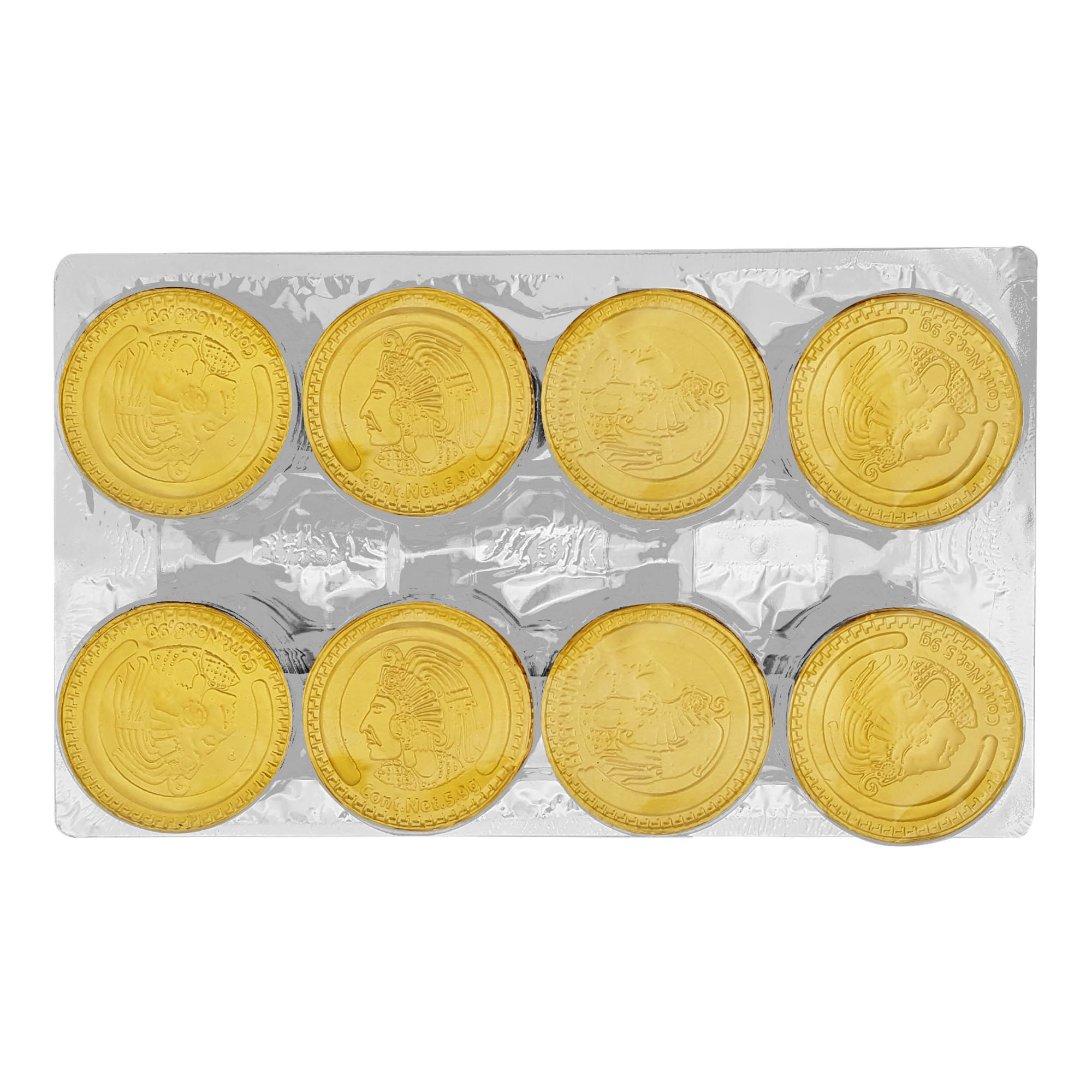 Monedas Oro Sabor Chocolate Nucita 48.0 - Pza