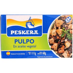 Pulpo  Aceite Veg  Peskera   111.0 - Gr