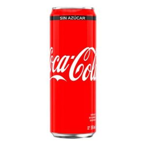Soda Lata  Sin Azucar  Coca Cola  355.0 - Ml