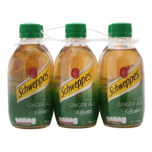 Soda  Ginger Ale  Schweppes  6.0 - Pack