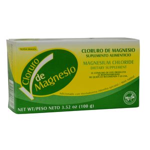 Magnesio  Cloruro 2 Bolsas 50 Gr  Magna-Vida  100.0 - Gr