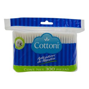 Aplicadores  En Bolsa Ziploc   Cottoni  300.0 - Pza