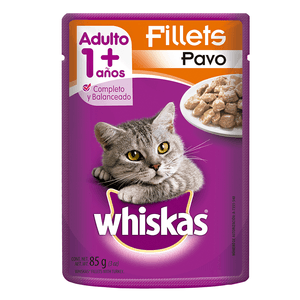 Comida Gato  Pavo  Whiskas  85.0 - Gr