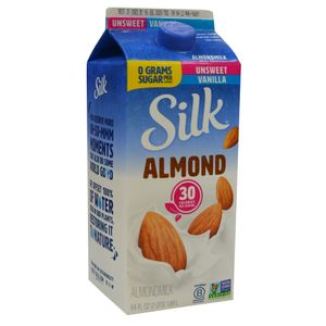 Alimento De Soya  Vainilla Sin Azucar  Silk  1.816 - Lt