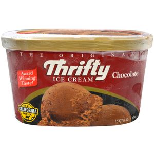 Ice Cream  Chocolate  Thrifty  1.66 - Lt