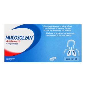 Ambroxol  300 Mg.  Mucosolvan  20.0 - Tab