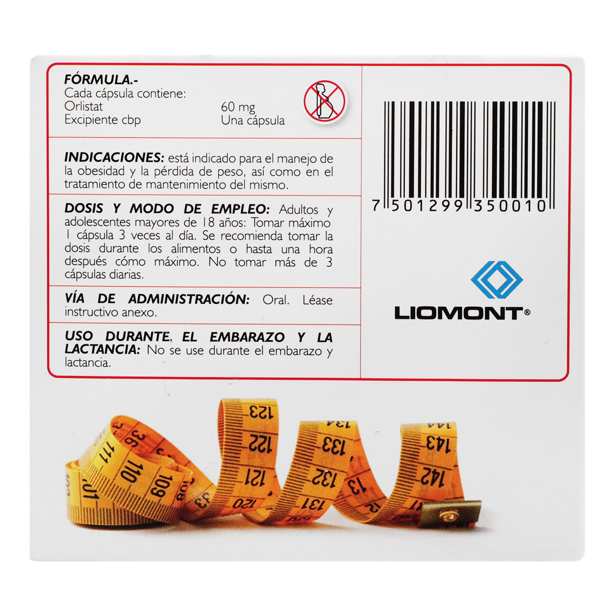 Orlistat 60 Mg Comprar