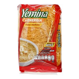 Pasta  Para Sopa  Energia Fideo   Yemina  500.0 - Gr