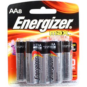 Pila Alcalina  Aa  Energizer  8.0 - Pza