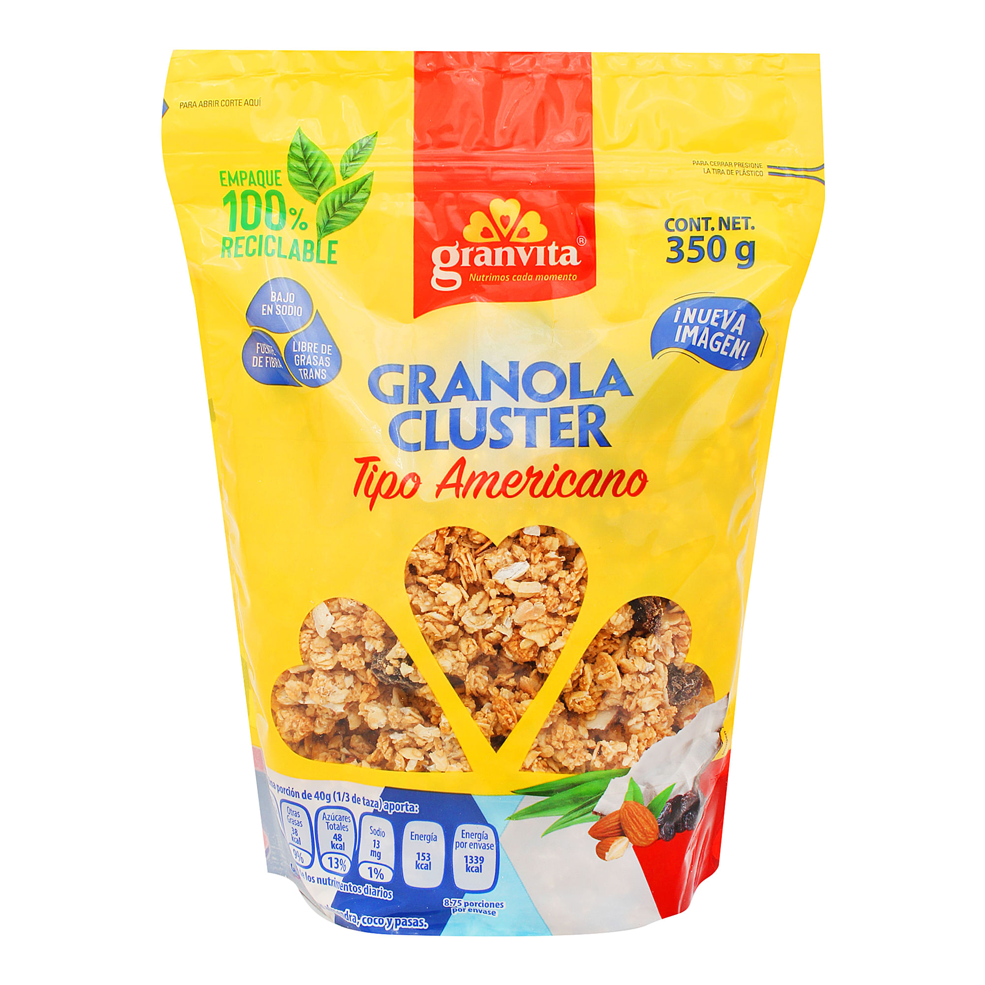 Granola Tipo Americano Granvita 350.0 Gr