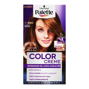 Tinte P/Cabello  Marron Bronce Metal 7-560  Palette   1.0 -