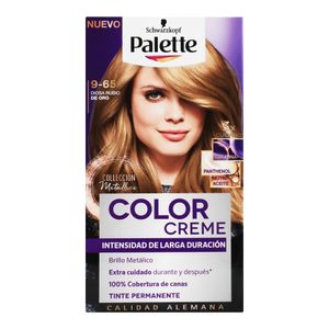 Tinte P/Cabello  Rubio De Oro Metal 9-65  Palette   1.0 - Pz