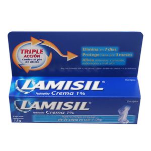 Terbinafina  Crema  Lamisil  15.0 - Gr