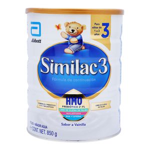 Formula Infantil   Con Hierro Et3  Similac 3  850.0 - Gr