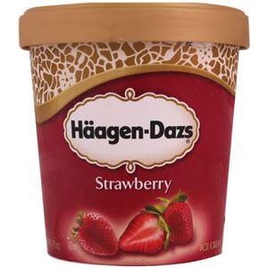 Helado  Crema Sabor Fresa  Haagen Dazs  450.0 - Gr