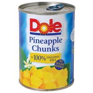 Pineapple Chunks     Dole  20.0 - Oz