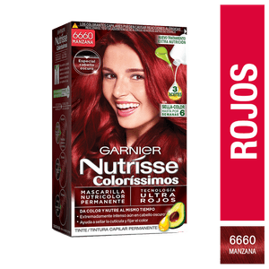 Tinte P/Cabello  Manzana 6660  Nutrisse  1.0 - Pza