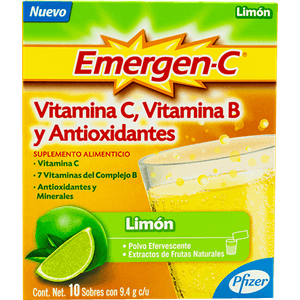 Limon  Efervescente 9.4 Gr  Emergen C  10.0 - Sob