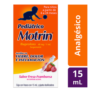 Ibuprofeno  Pediatrico  Motrin  15.0 - Ml