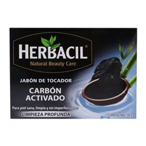 Jabon  Carbon Activado  Herbacil  100.0 - Gr