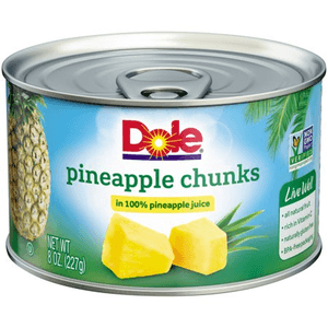 Pineapple Chunks     Dole  8.0 - Oz