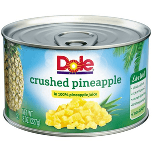 Crushed Pineapple     Dole  8.0 - Oz