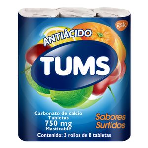 Antiacido  Menta  Tums  75.0 - Tab