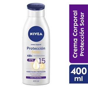 Crema Corporal  Proteccion Solar Fps15  Nivea  400.0 - Ml