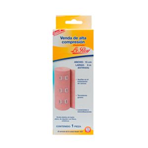 Elastomedic  15Cm X 5M  Lab Le Roy  1.0 - Pza