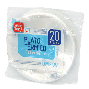 Plato Termico  Grande Con Division 10''  Max Select  20.0 -