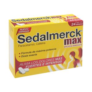 Max  Cafeina  Sedalmerck  24.0 - Tab