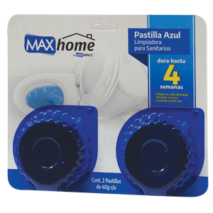 Pastilla  Azul 2 Pack  Max Home  80.0 - Gr