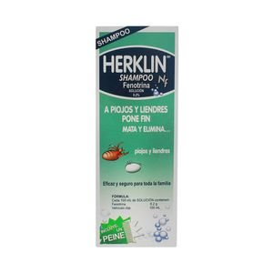 Shampoo  Parasiticida  Herklin  120.0 - Ml