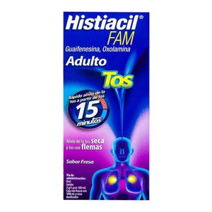 Guafenisina/Oxolamina     Histiacil Fam  140.0 - Ml