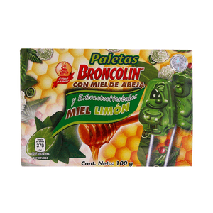 Miel  Limon  Broncolin  10.0 - Paleta