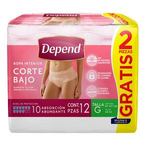 Ropa Int  Corte Bajo Gde  Depend  10.0 - Pza